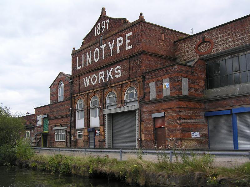 P8230099.JPG - Old Linotype works, Broadheath.