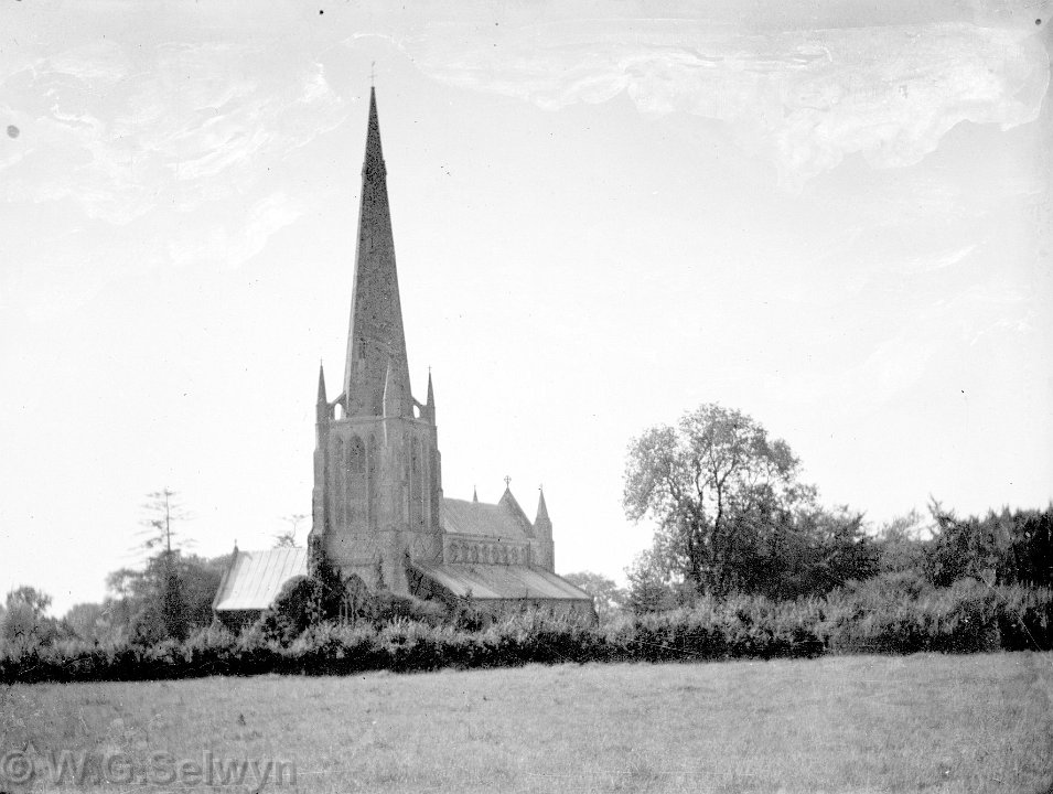 Snettisham church Original caption: Snettisham church