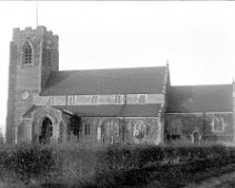 St Peter's church, Wolferton Original caption: A church