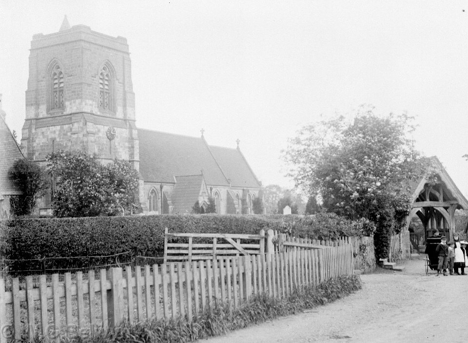 Speldhurst Church, Kent Original caption: A church