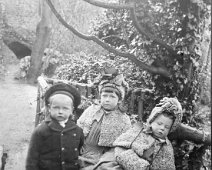3 of the children, very young Original caption: 3 of the children, very young