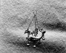 Silver charms Original caption: Silver charms