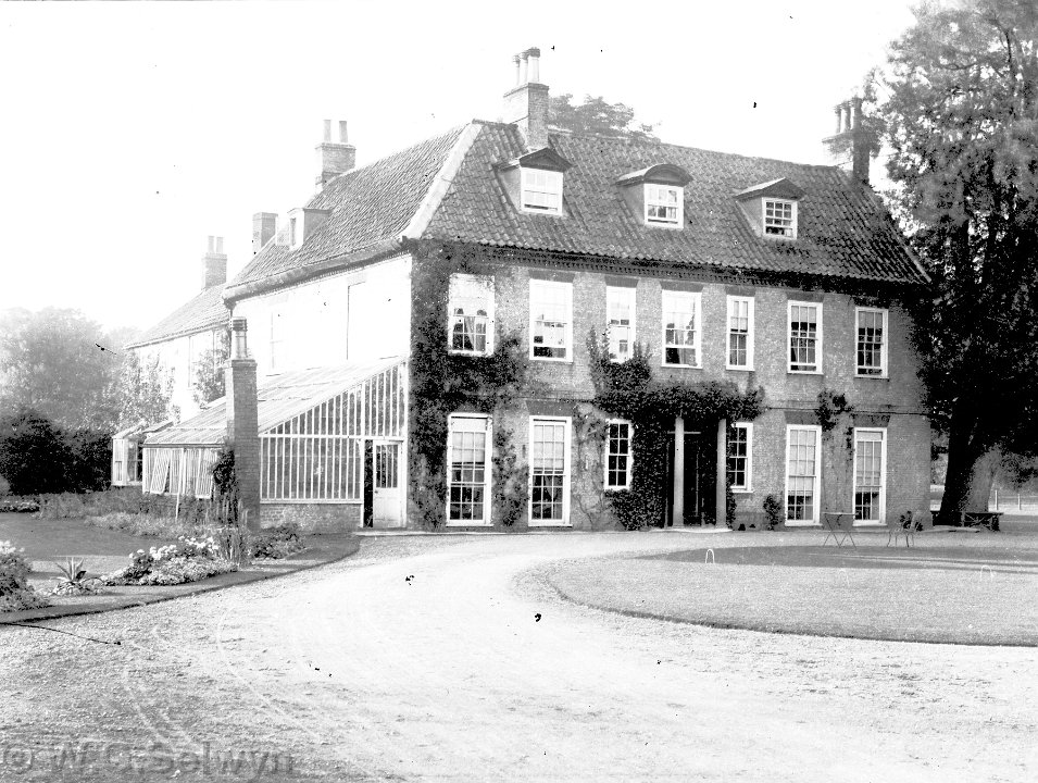 Sedgeford Hall Original caption: Sedgeford