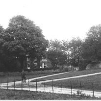 Bridgewater's house Old vicarage, Snettisham Original caption: Bridgewaters house - Old vicarage, Snettisham