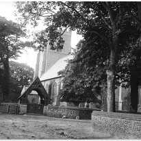 Docking church Original caption: Docking church