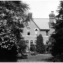 Docking Hall? Original caption: Docking Hall