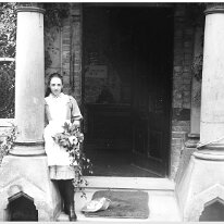 Etherton Lawn front door - Edith Original caption: Ellerton Lawn front door - Edith