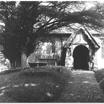 St. Lawrence, Bidborough Original caption: Speldhurst church