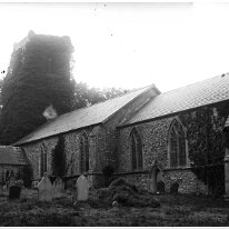 Fring church Original caption: A church