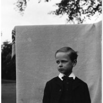 Frank (with Eton collar) Original caption: Frank (with Eton collar)