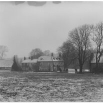 Sedgeford Hall from sandpit Original caption: Sedgeford Hall from sandpit