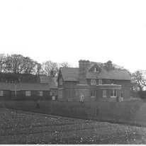 Dormy House garden Brancaster Original caption: Dormy House garden