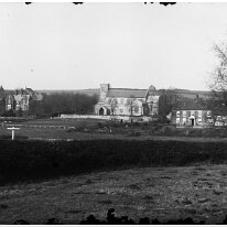 Sedgeford church Brookdale, vicarage, St. Mary's church, West Hall farm Original caption: Sedgeford church