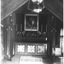Church interior Original caption: Church interior 3