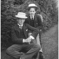 Two of the boys Original caption: two of the boys