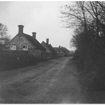 Sedgeford Lane Fring Lane looking west towards Cole Green Original caption: Sedgeford Lane.2