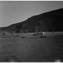 Beach scene Original caption: Beach scene