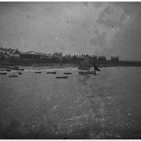 Hunstanton Possibly taken from Hunstanton pier Original caption: Beach scene from offshore