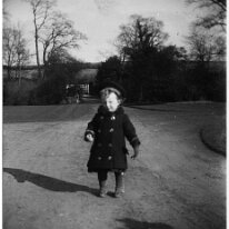 A young child Original caption: A young child