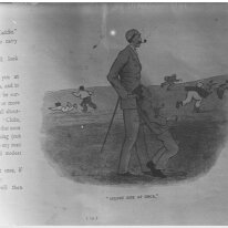 Golf cartoon Original caption: Golf cartoon