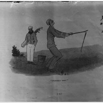 Golf cartoon Original caption: Golf cartoon