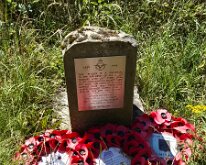 War memorial on the Cleveland Way near Sutton Bank