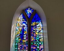 Beautiful window in St. Thomas, Glaisdale