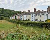 Cottages presumably for workers in the nearby quarries