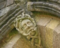 The archetypal Green Man, Fountains Abbey