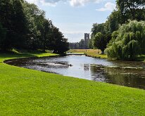 View along the Skell to Fountains Abbey