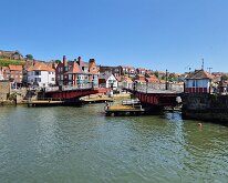 The bridge opening, Whitby