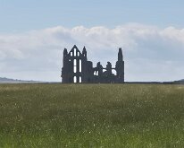 Whitby Abbey from the coast path