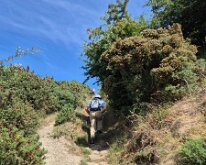 Starting the ascent (we were too busy ascending to take more photos)