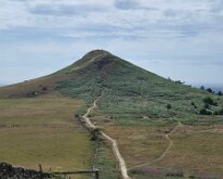 Looking back at Roseberry Topping