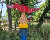 Attractive National Cycle Network sign near Ravenscar