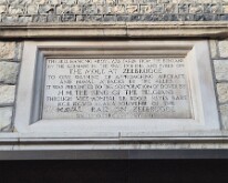 Information plaque about the Zeebrugge Bell