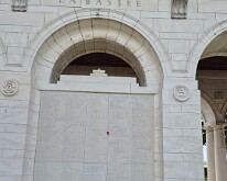The full panel with 1727 Pte. William Campbell