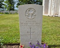 An unknown soldier of the Seaforth Highlanders