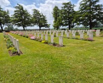Overview of Le Touret cemetery