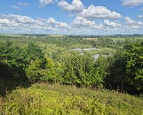 View over the Somme ner the Belvédère de Vaux
