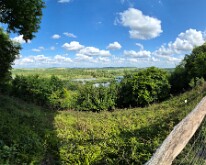 View over the Somme from the Belvédère de Vaux