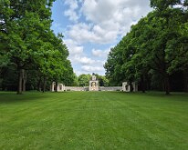 The approach to the South African Memorial, Delville Wood