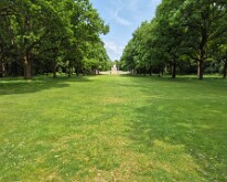 The approach to the South African Memorial, Delville Wood