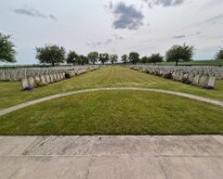View of the London cemetery, High Wood