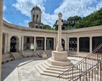 The courtyard, Delville Wood museum