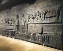 The African Campaign bronze by Mike Edwards