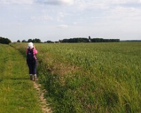 On the way back to Thiepval
