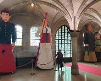 The giants of Arras in the Town Hall of Arras