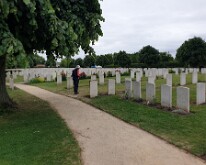The Essex Farm cemetery