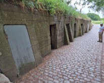 The dugouts at Essex Farm